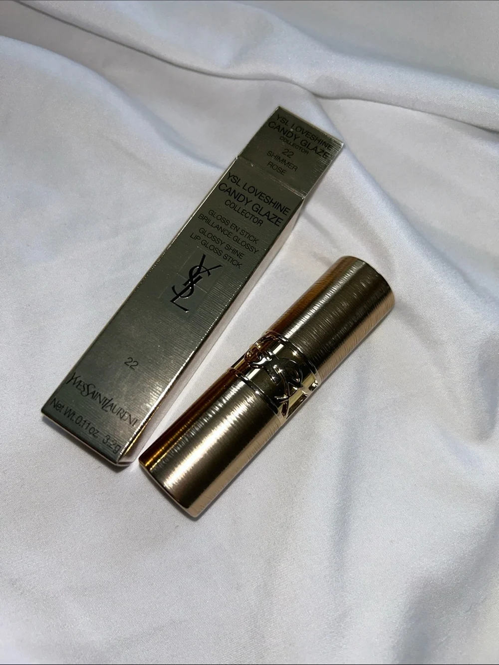 YSL Loveshine candy glaze lip gloss stick